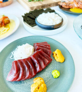 New Year's Package Add-on Ahi & Uni Sushi Kit ウニとアヒの手巻き寿司キット